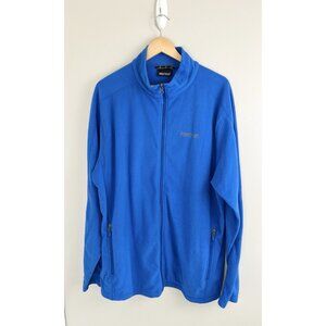 Marmot‎ Men's Fleece Full Zip Sz XXL Zip Pockets Blue